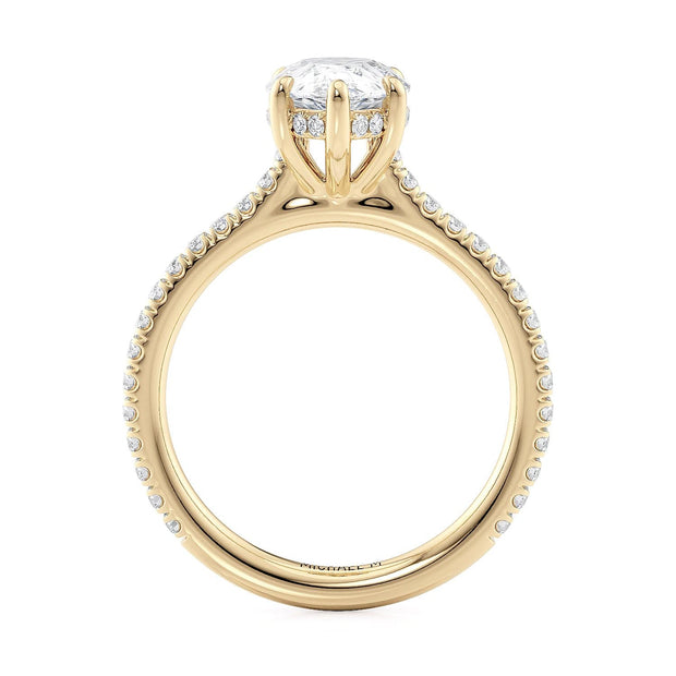 MICHAEL M Engagement Rings Crown R798-2