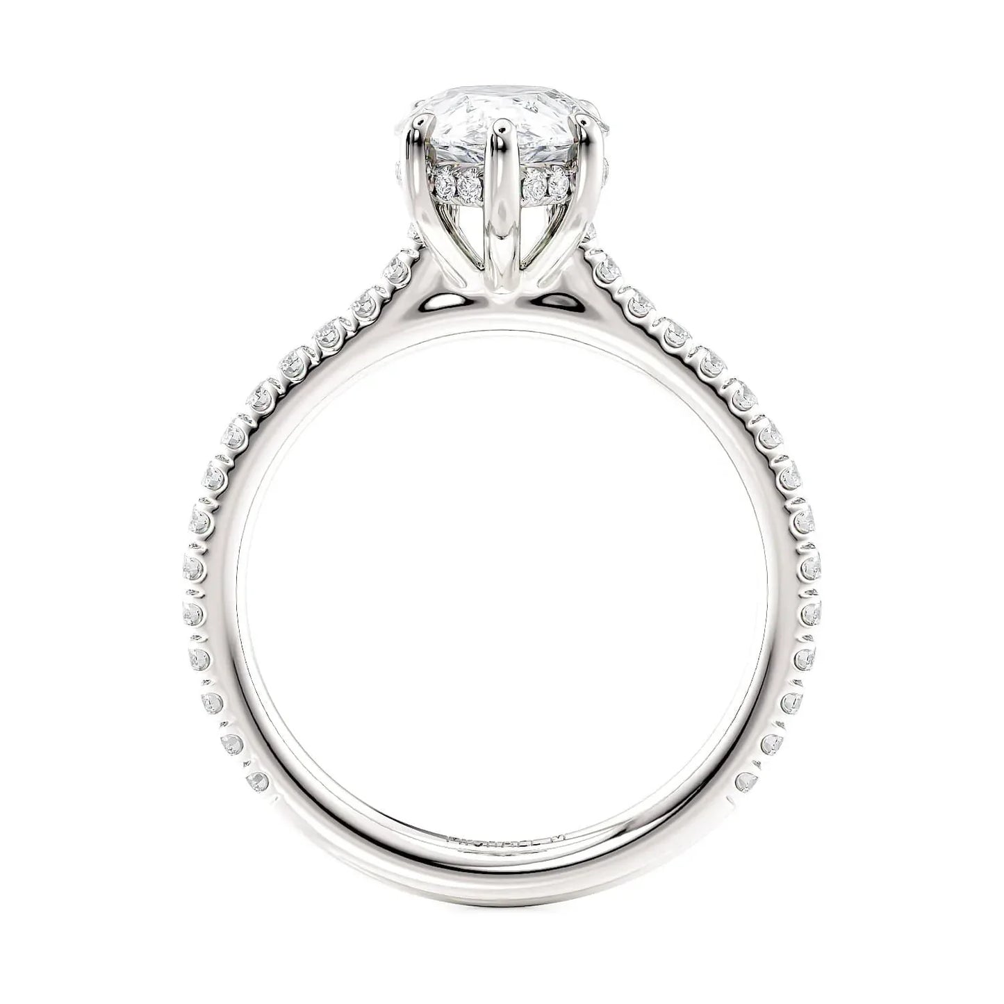 MICHAEL M Engagement Rings Crown R798-2