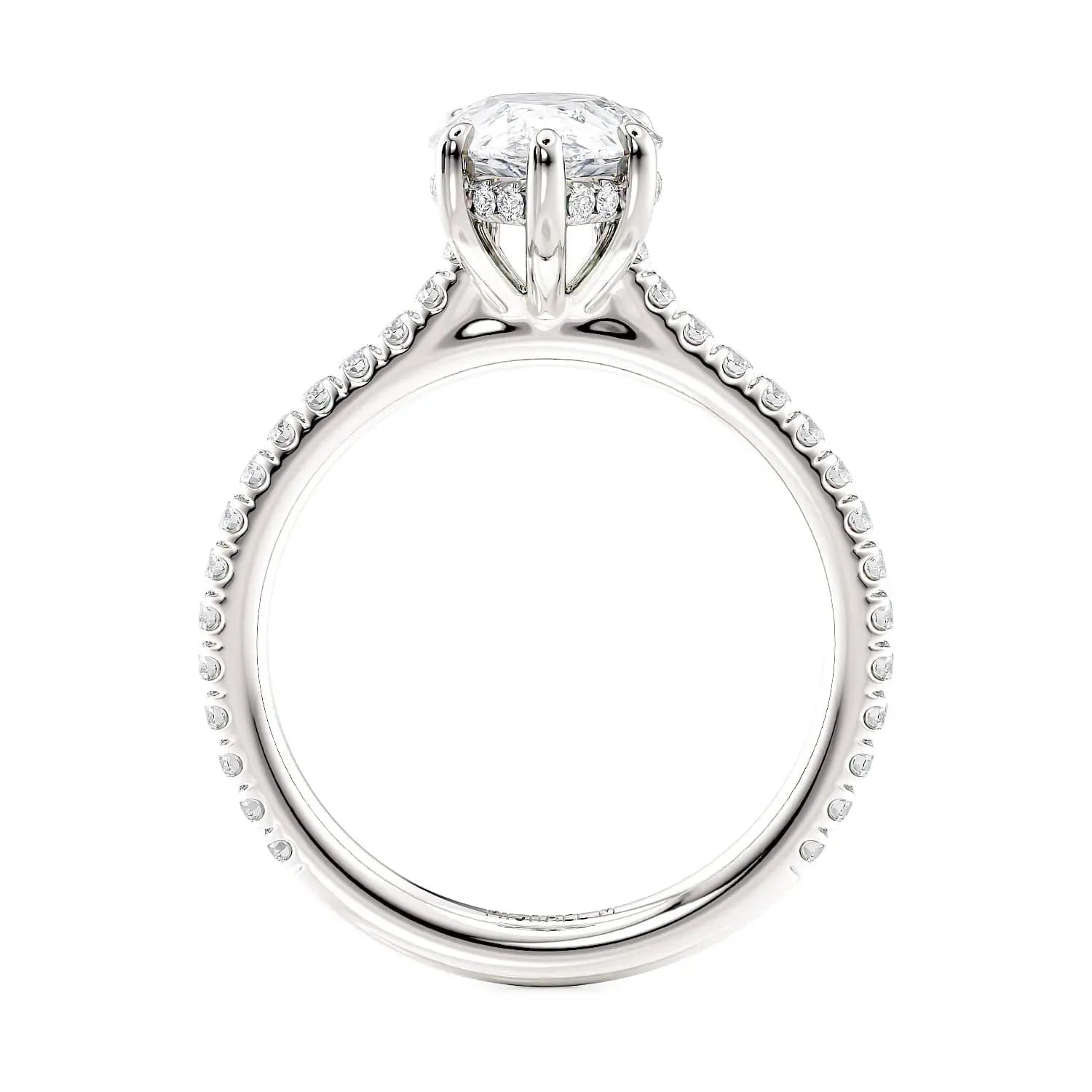 MICHAEL M Engagement Rings Crown R798-2