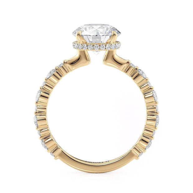 MICHAEL M Engagement Rings Crown R803-2