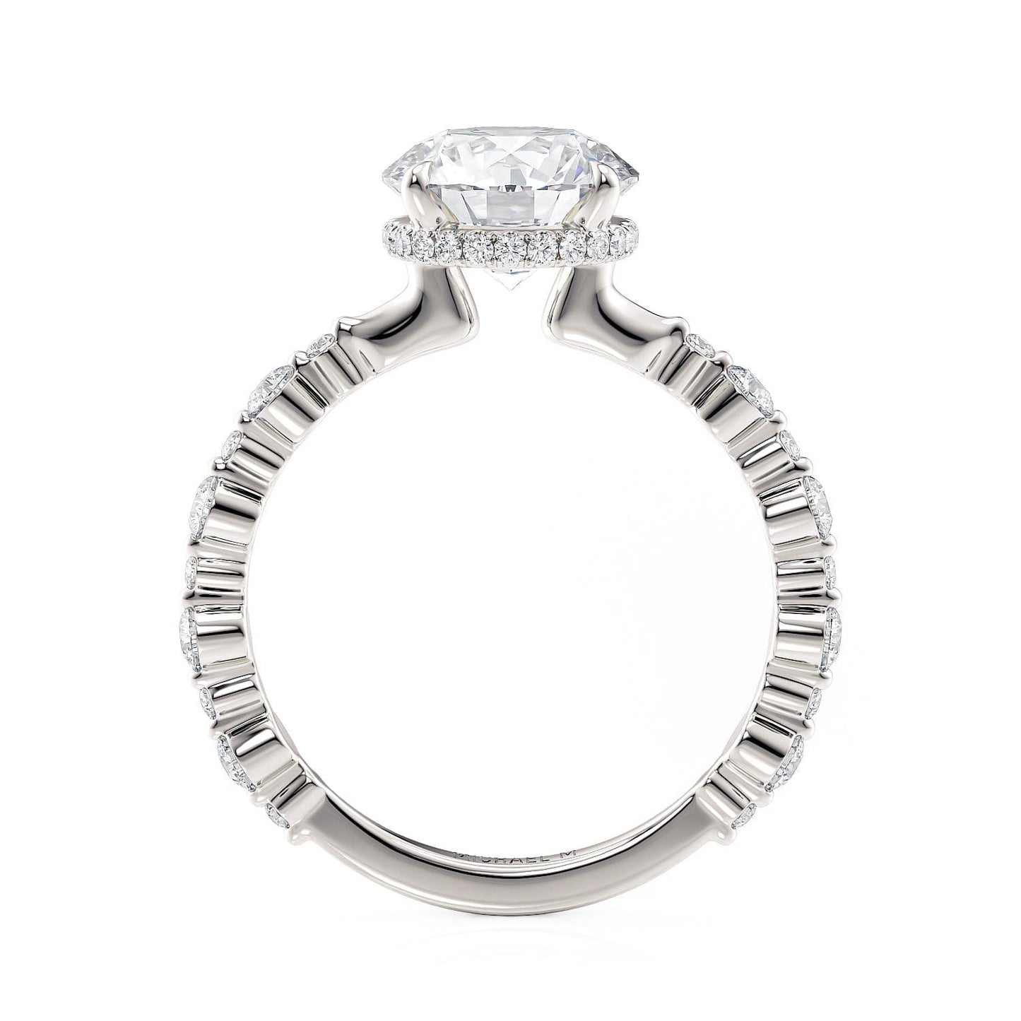 MICHAEL M Engagement Rings Crown R803-2