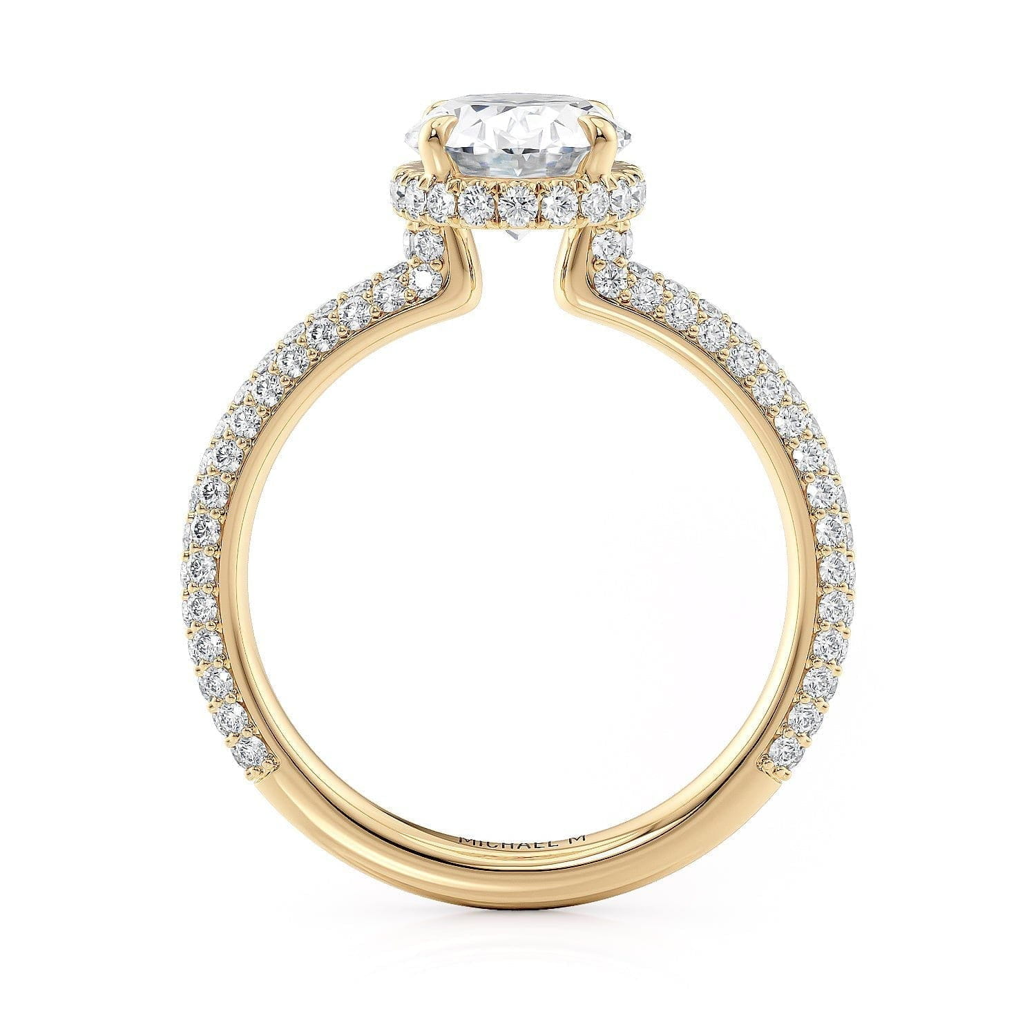 MICHAEL M Engagement Rings Crown R808-2.5