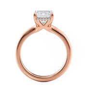 MICHAEL M Engagement Rings Crown R812-3 Emerald