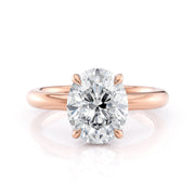 MICHAEL M Engagement Rings Crown R812-3 Oval