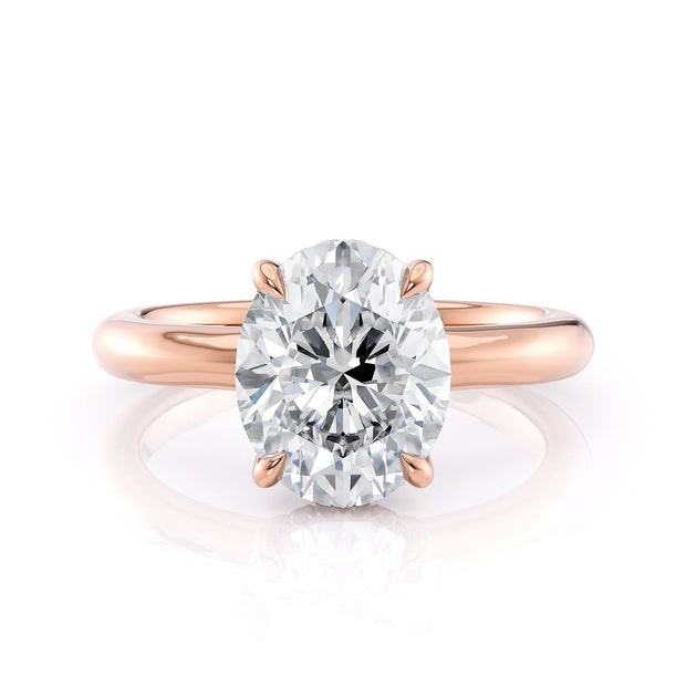 MICHAEL M Engagement Rings Crown R812-3 Oval