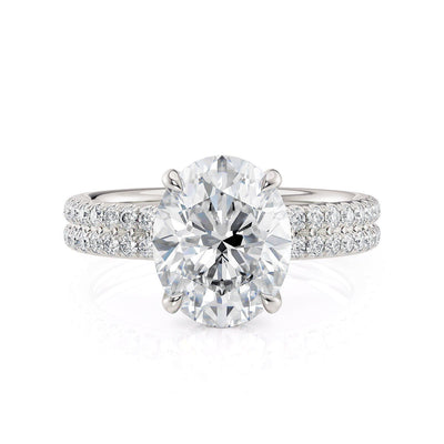 MICHAEL M Engagement Rings Crown R818-3