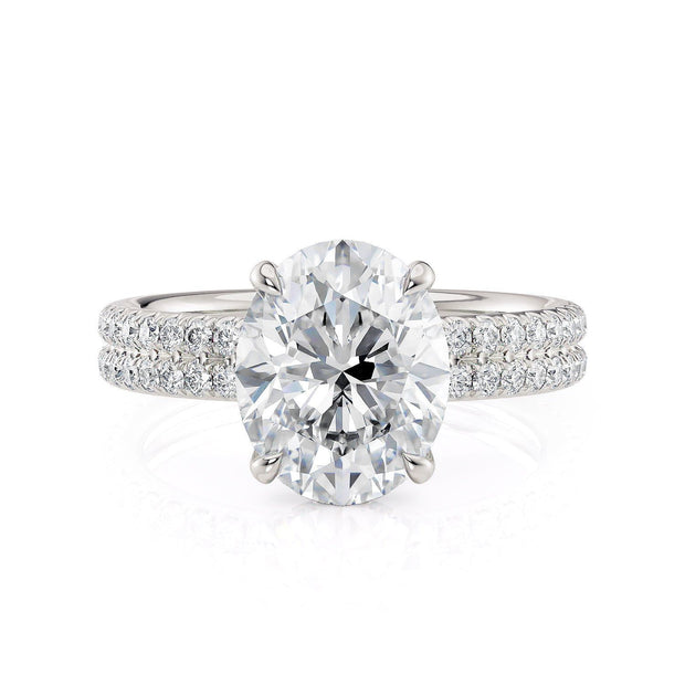 MICHAEL M Engagement Rings Crown R818-3