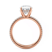 MICHAEL M Engagement Rings Crown R818-3 Oval