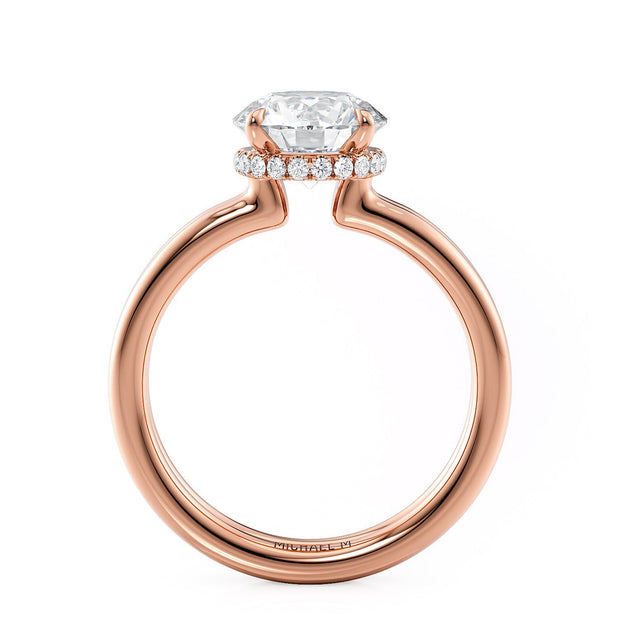 MICHAEL M Engagement Rings Crown R819-2