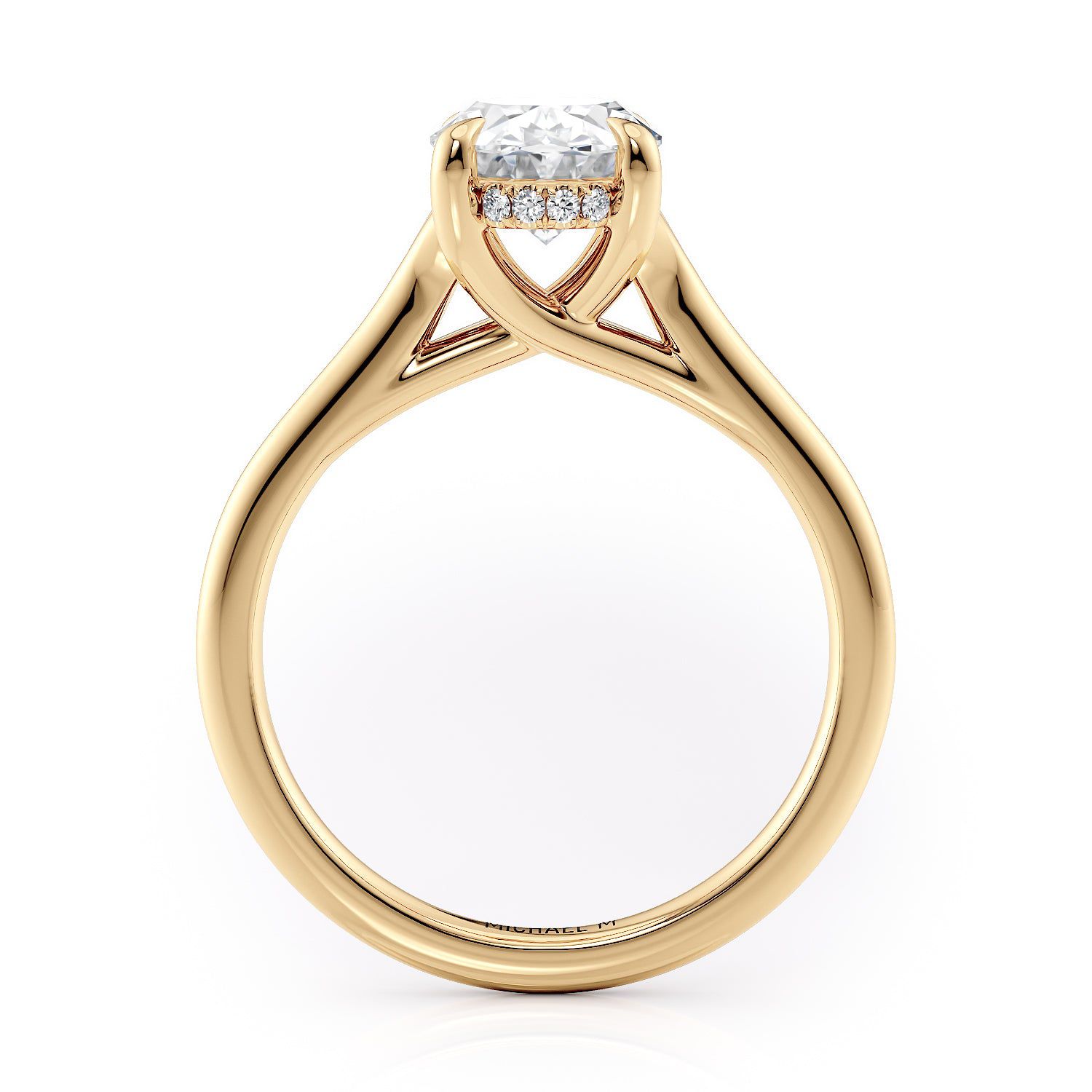 MICHAEL M Engagement Rings Crown R828-2