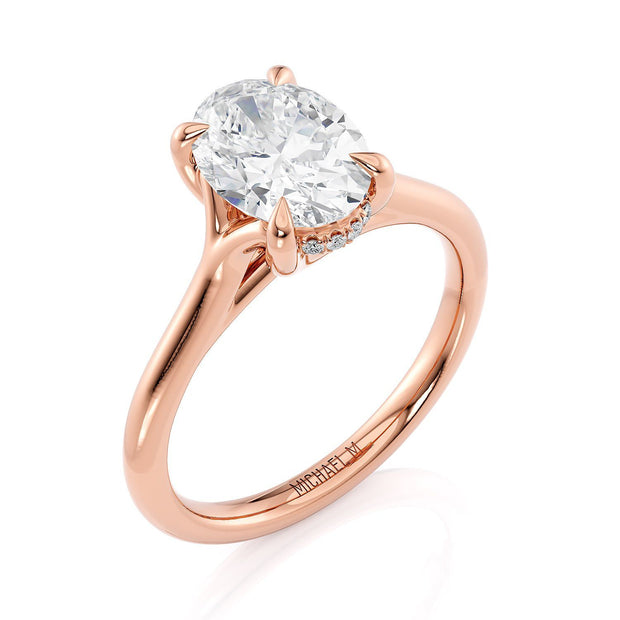 MICHAEL M Engagement Rings Crown R828-2