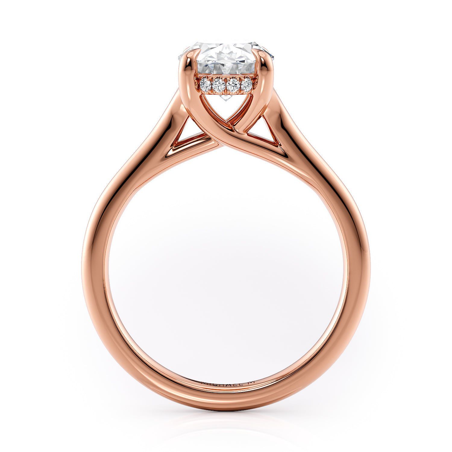 MICHAEL M Engagement Rings Crown R828-2