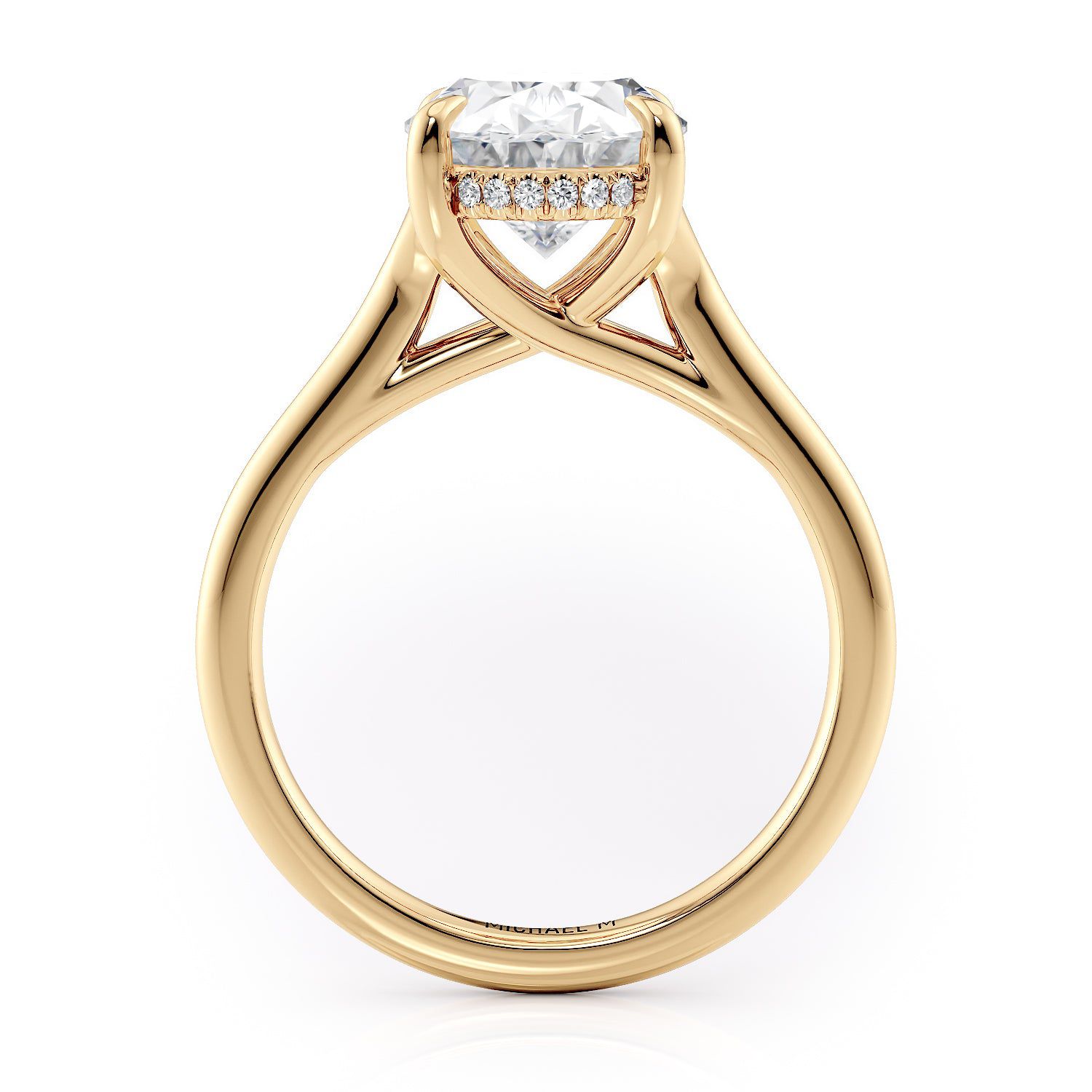 MICHAEL M Engagement Rings Crown R828-3