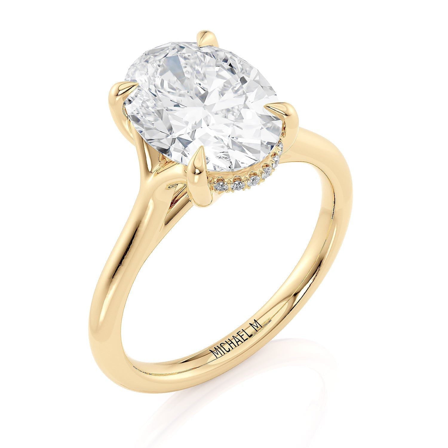MICHAEL M Engagement Rings Crown R828-3