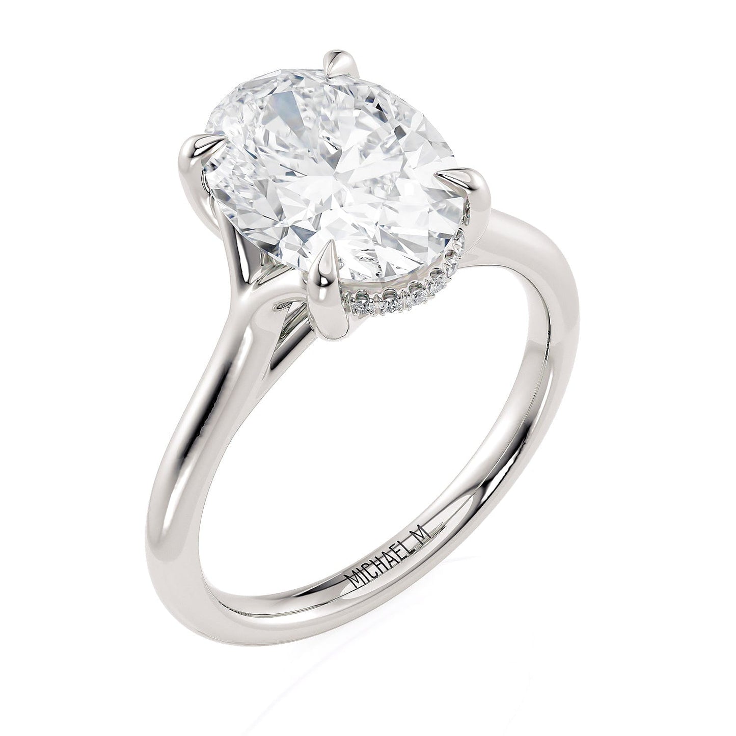 MICHAEL M Engagement Rings Crown R828-3