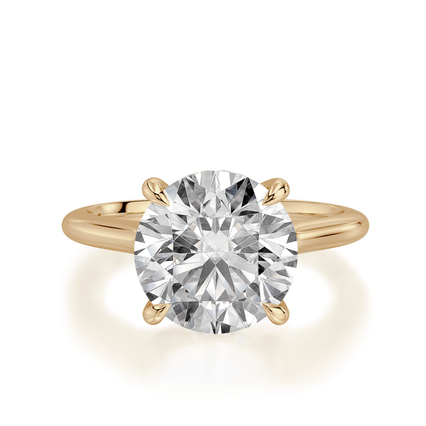 MICHAEL M Engagement Rings Crown R828-3 Round