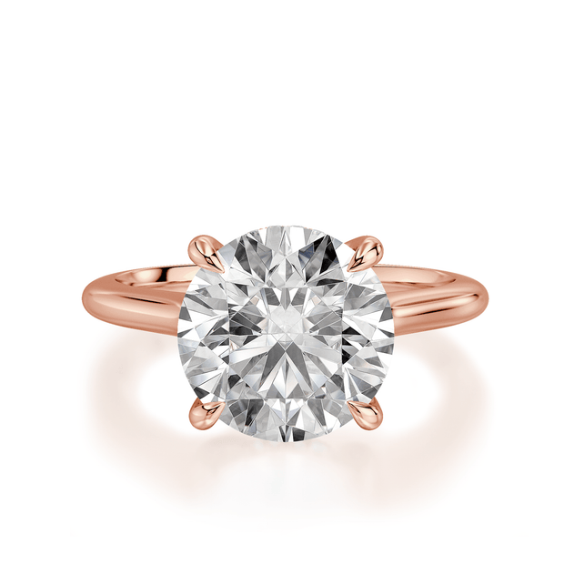 MICHAEL M Engagement Rings Crown R828-3 Round