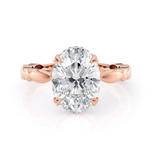 MICHAEL M Engagement Rings Crown R829-3 Oval