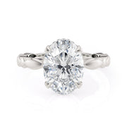 MICHAEL M Engagement Rings Crown R829-3 Oval