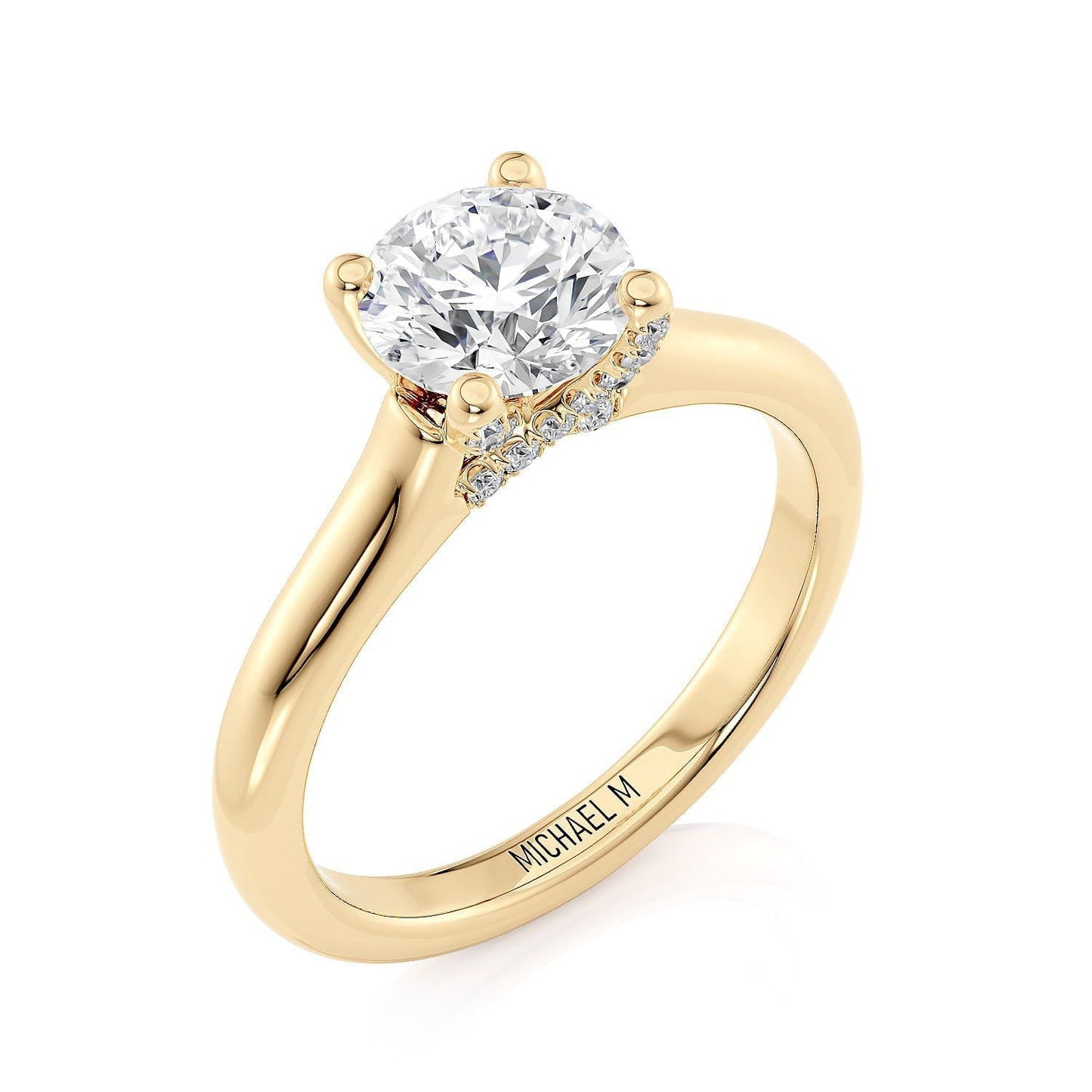 MICHAEL M Engagement Rings Defined R519-1