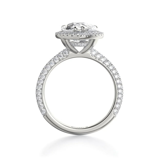 MICHAEL M Engagement Rings Defined R730-2PR