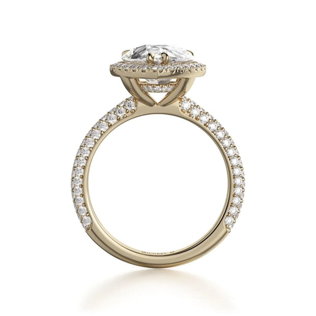 MICHAEL M Engagement Rings Defined R730-2PR