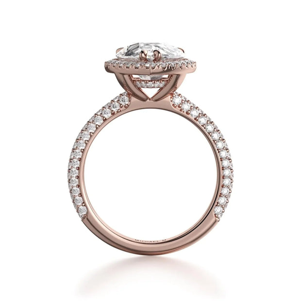 MICHAEL M Engagement Rings Defined R730-2PR