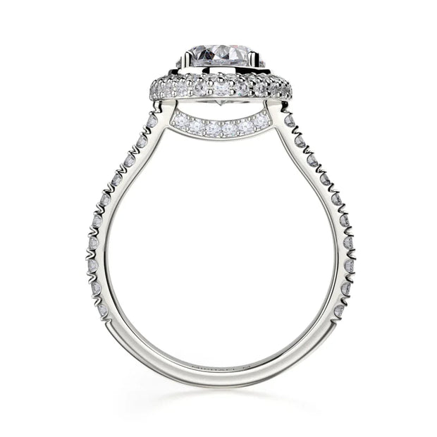 MICHAEL M Engagement Rings Defined R737-2OV