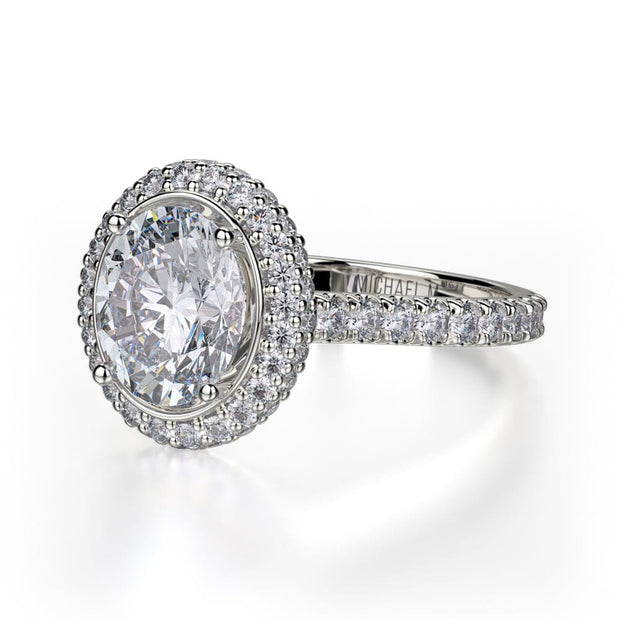 MICHAEL M Engagement Rings Defined R737-2OV