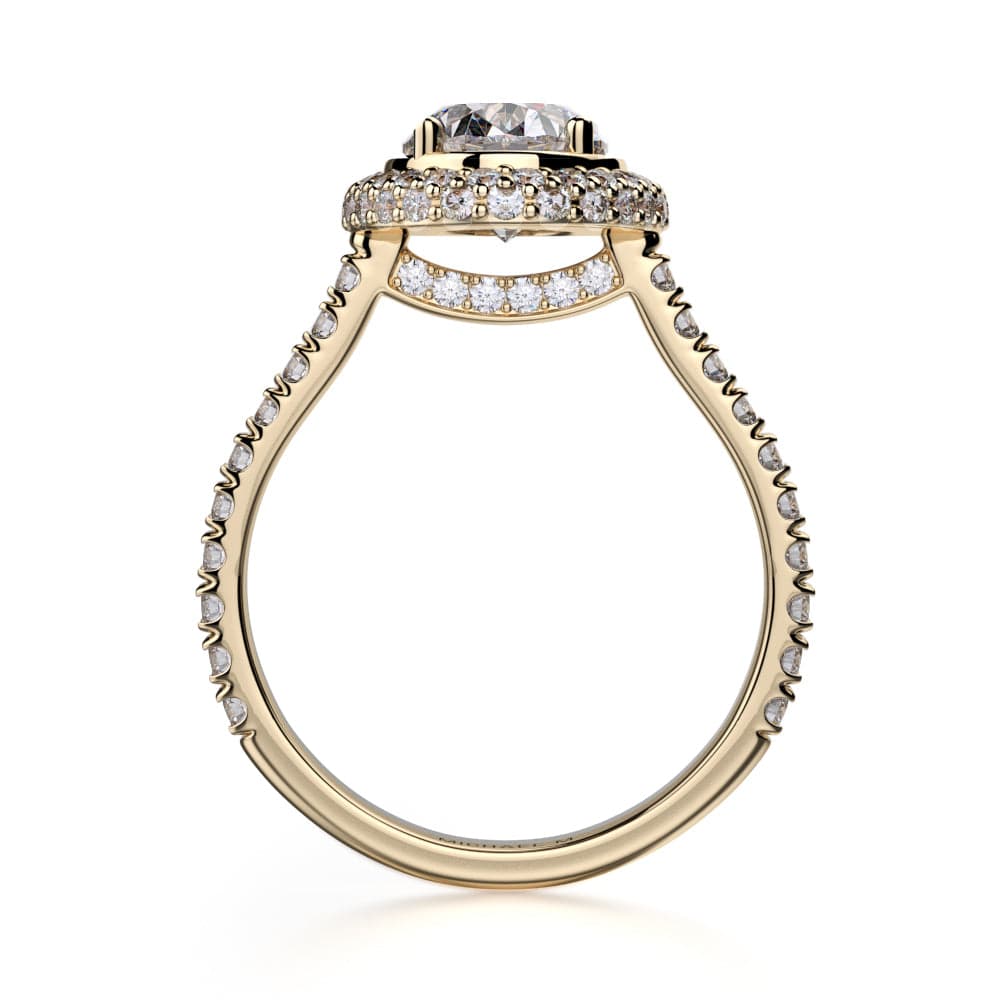 MICHAEL M Engagement Rings Defined R737-2OV