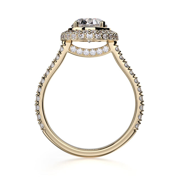 MICHAEL M Engagement Rings Defined R737-2OV