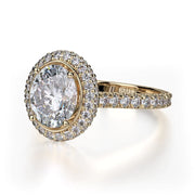 MICHAEL M Engagement Rings Defined R737-2OV