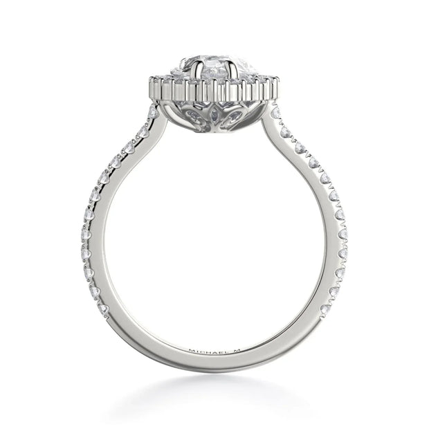 MICHAEL M Engagement Rings Defined R739-2PR