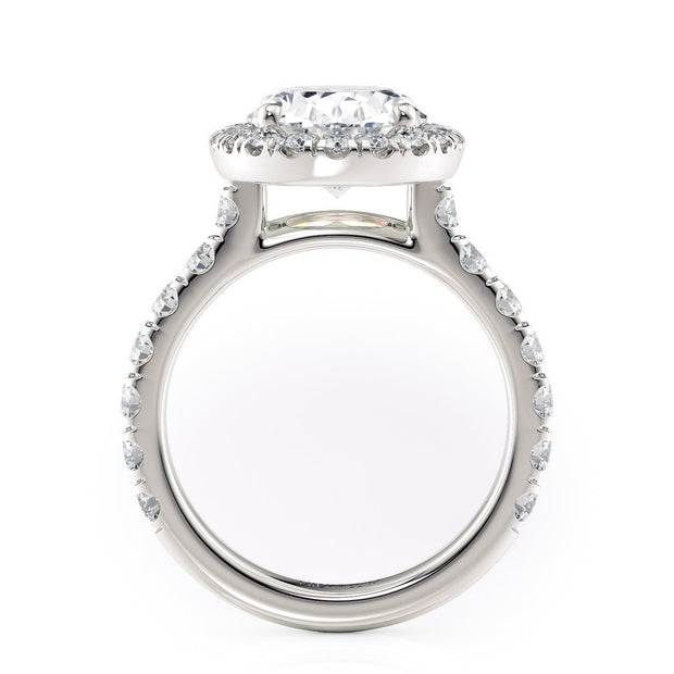 MICHAEL M Engagement Rings Europa R320L-3-OV