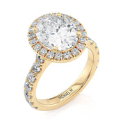 MICHAEL M Engagement Rings Europa R320L-3-OV