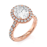 MICHAEL M Engagement Rings Europa R320L-3-OV