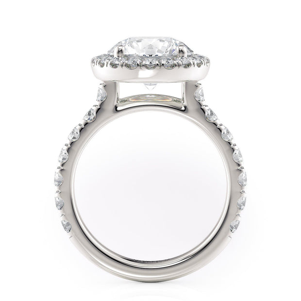 MICHAEL M Engagement Rings Europa R320L-3 Round