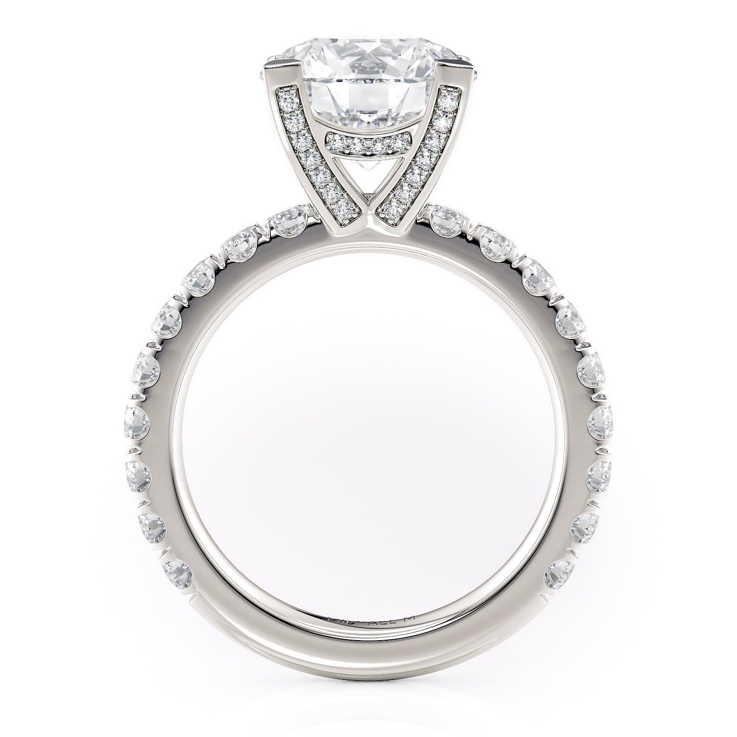 MICHAEL M Engagement Rings Europa R371L-3