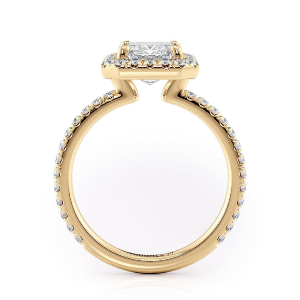 MICHAEL M Engagement Rings Europa R777-3 Emerald