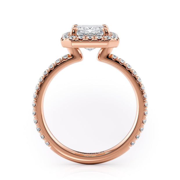 MICHAEL M Engagement Rings Europa R777-3 Emerald