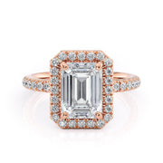 MICHAEL M Engagement Rings Europa R777-3 Emerald