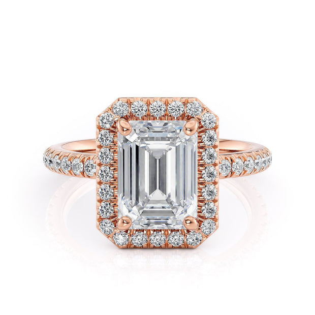 MICHAEL M Engagement Rings Europa R777-3 Emerald