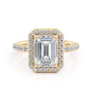 MICHAEL M Engagement Rings Europa R777-3 Emerald