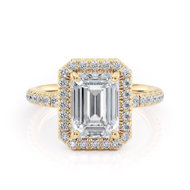 MICHAEL M Engagement Rings Europa R777-3 Emerald