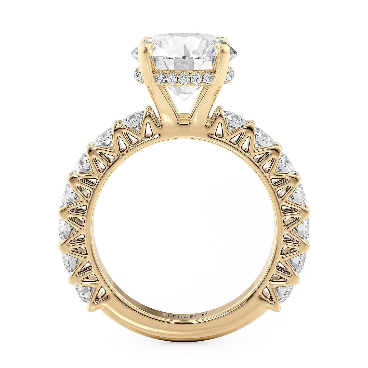 MICHAEL M Engagement Rings Meksian R902-3