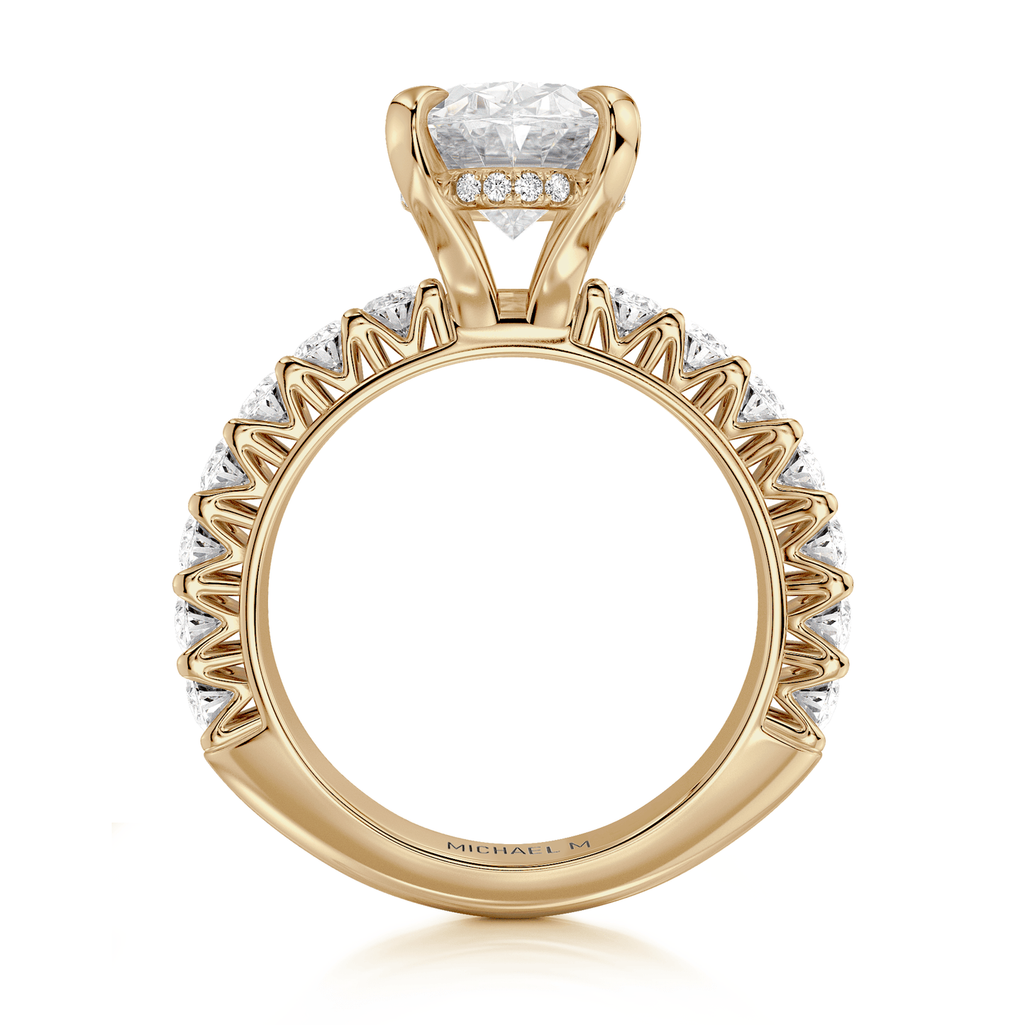 MICHAEL M Engagement Rings Meksian R903-3