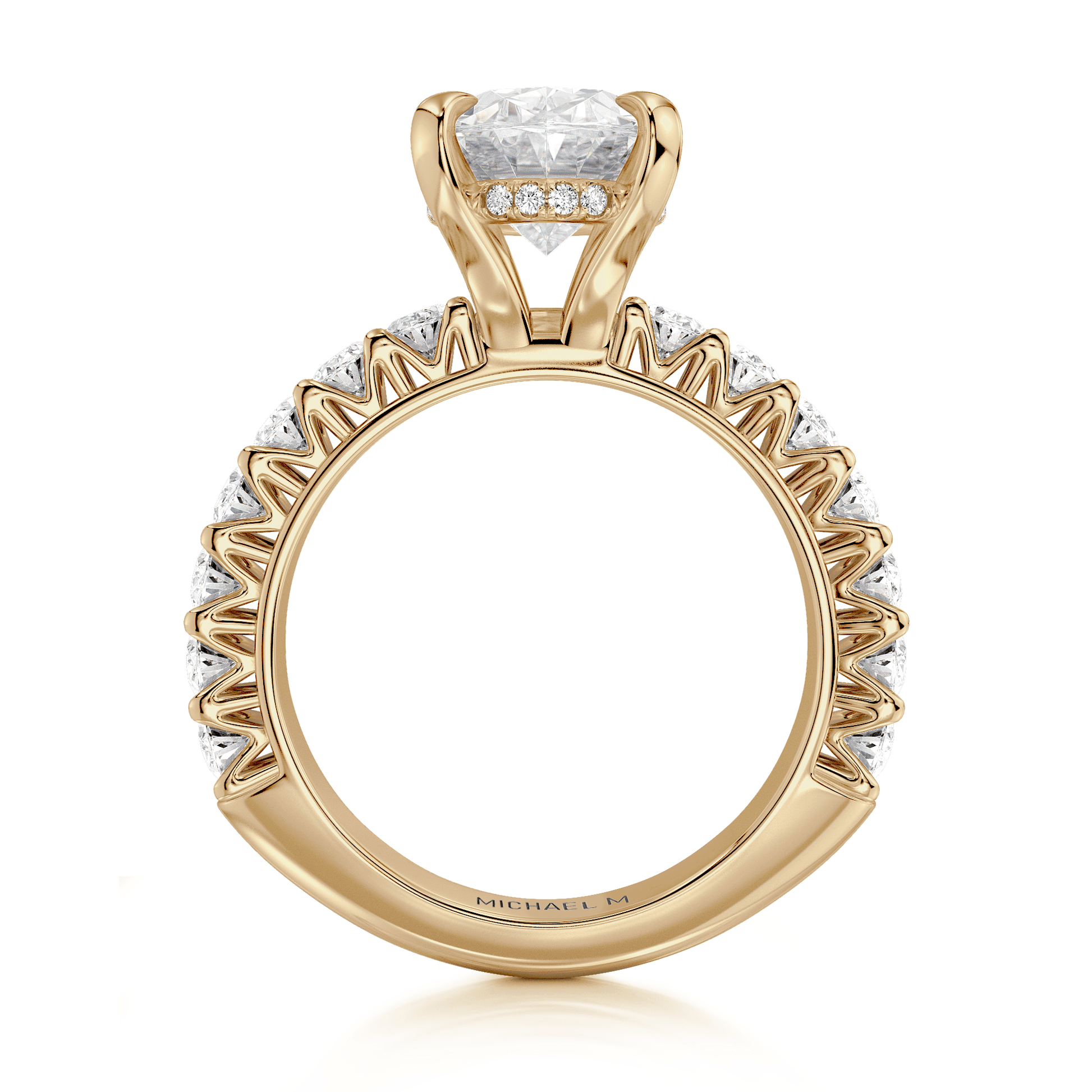 MICHAEL M Engagement Rings Meksian R903-3
