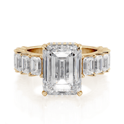 MICHAEL M Engagement Rings Meksian R904-3 Emerald