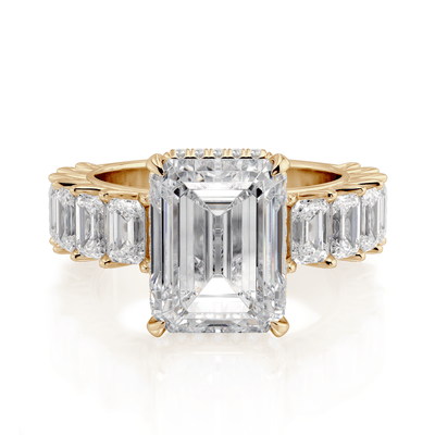 MICHAEL M Engagement Rings Meksian R904-3 Emerald