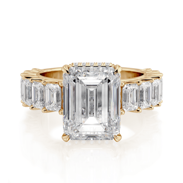 MICHAEL M Engagement Rings Meksian R904-3 Emerald